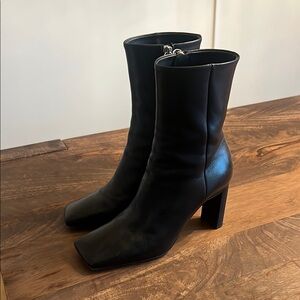 WANDLER black heeled boots